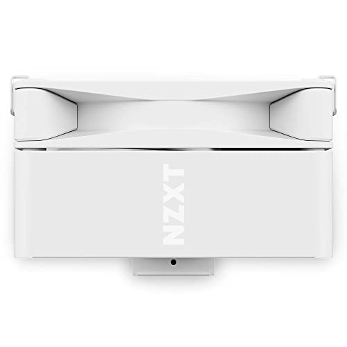 Image of NZXT T120 CPU Air Cooler - RC-TN120-W1 - Conductive Copper Pipes - Fluid Dynamic Bearings - AMD and Intel Compatibility - White
