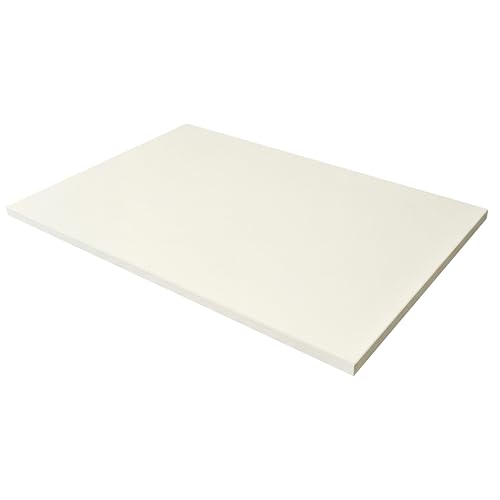 Image of Table Top for Office, Study & Standing Desk - 25mm Pre-Laminated Engineered Wood, Matte Scratch & Spill Resistant, Load up to 120 kg, Suitable Frames - 60x30 inch,Sonoma Light