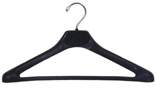 NAHANCO 19-Inch Concave Suit Hangers, 50 Pack