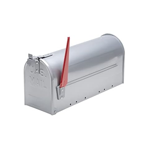 Buzón americano de aluminio sin placa de nombre Cover