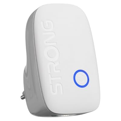 STRONG WiFi Extender Booster AC1200Mbps, Dual Band WiFi Booster for Long Range Coverage, WiFi Extender with 4 Internal Antennas, Stop Lag for HD Streaming & Gaming, WPS Easy Setup, Access Point