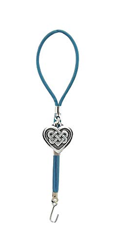 Product Deal Bracelet Fastener Helper - Jewelry Helper Tool - Clasp Fastener Helper - Celtic Heart in Silver & Sky Blue - Expressions Collection Free Shipping Over $50 Bracelet Fastener Helper - Jewelry Helper Tool - Clasp Fastener Helper - Celtic Heart in Silver & Sky Blue - Expressions Collection