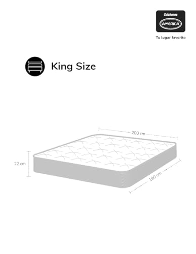 El Mejor Listado de Colchones America King Size Precios al mejor precio. 18 Colchones America King Size Precios marca Colchones América (3)
