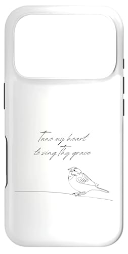 Tune My Heart To Sing Thy Grace Bird Come Thou Fount�^���� �X�}�z�P�[�X iPhone 17 Pro �p