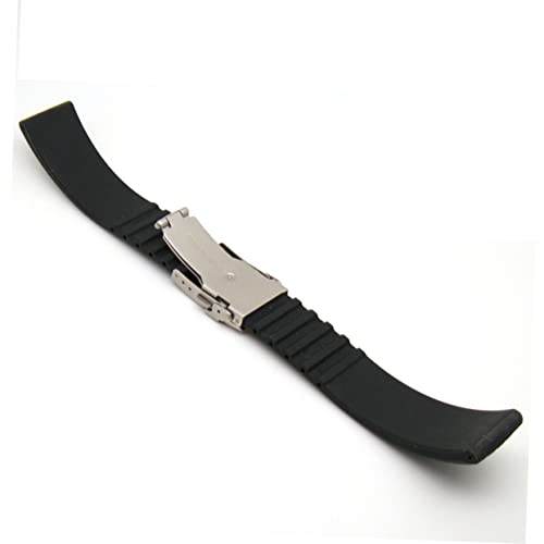 Bracelet de remplacement de montre en silicone étanche lot de 2