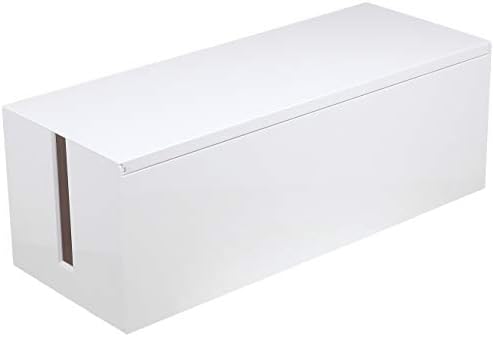 Yamazaki Cable Box, PC-Plastic, White, One Size