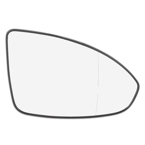 Miroir Cruze cassé ? Verre de rétroviseur chauffé droit avec plaque pour réparation rapide