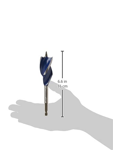 Irwin Speedbor Tri Flute Wood Drill Bit 1-1/4" X 6"(3041009) #TOP7