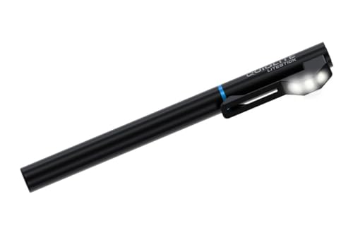 QUIQLITE WhiteLite LiteStick 200 Lumens USB Rechargeable Programmable Pocket LED Flashlight - 3 White LED Lights