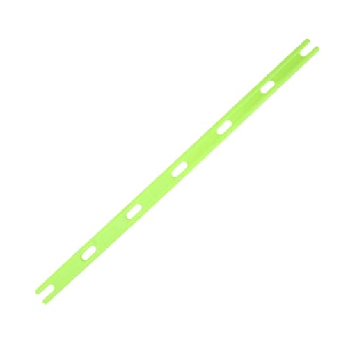 Oshhni Barra obstáculos para Entrenamiento fútbol, ​​Marcador, Accesorio Deportivo Multifuncional 80 cm (31,5 Pulgadas), Verde