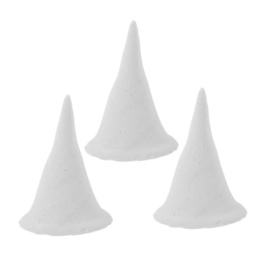 OSALADI Set of 3 Pottery Kiln Stilts Nails Ceramic Refractory Support Nails for Kiln Clay Sculpture Firing Tools