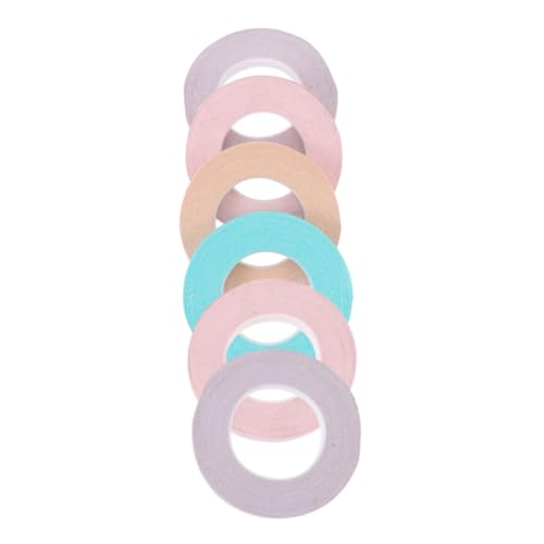 HOMOCONO 6個 医療用テープ 指の爪プロテクター アスレチック guhzeng用フィンガーテープ スポーツ 爪指粘着 古箏用粘着 通気性 古箏