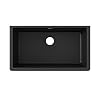 Elkay Quartz Classic ELGRU13322BK0 Black Single Bowl Undermount Sink