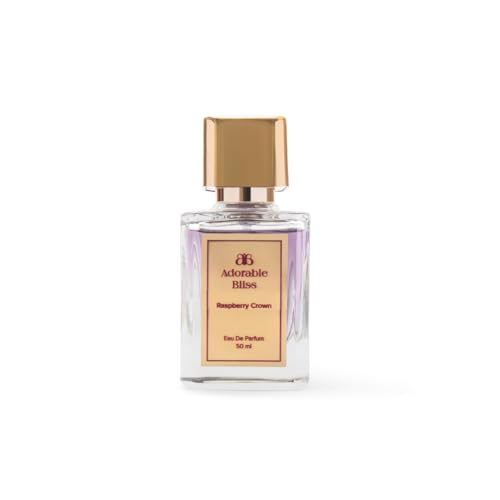 Image of Raspberry Crown Eau De Parfum 50ML | Unisex Fragrance with Lush Raspberry & Warm Vanilla Notes | Long-Lasting | Luxury Gift for Him & Her | Ideal for Everyday, Casual Dates & Parties