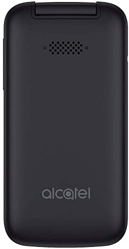 Alcatel Smartflip 4052R | 4G Lte | 4Gb Flip-Phone | Bluetooth, Wifi, Big Buttons | Carrier Locked To At&T. Phone Is Not Unlocked - Volcano Black #TOP1