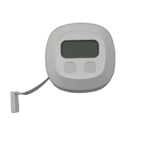 Mètre de suivi de la circonférence du corps portable avec grand écran LCD blanc
