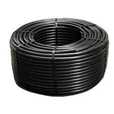 PEP SOLUTION Agriculture Drip Irrigation Pipe Lateral | 16mm Pipe for Plant Gardening Roll Length | Main Supply Line Pipe (300 Meters)(Black)