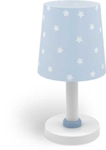 Veilleuse bleue étoiles pour aider l'enfant à s'endormir