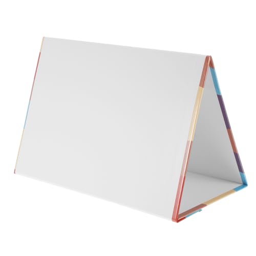 KALLORY 磁性三角白板 折りたたみ式消せるホワイトボード 用両面描画板 書きやすく拭き取り簡単 学習とお絵かきに 携帯便利で収納簡単