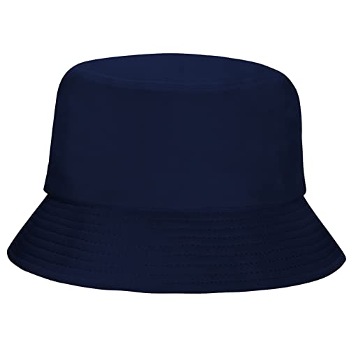 Image of Rosoz 1 & 2 Pack Bucket Hat for Women Men Summer Travel Beach Sun Hat Outdoor Cap Unisex Bucket Hats