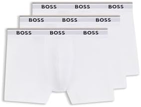 BOSS Herren Mix&Match T-Shirt R Regular-Fit T-Shirt aus Stretch-Baumwolle mit Kontrast-Logo