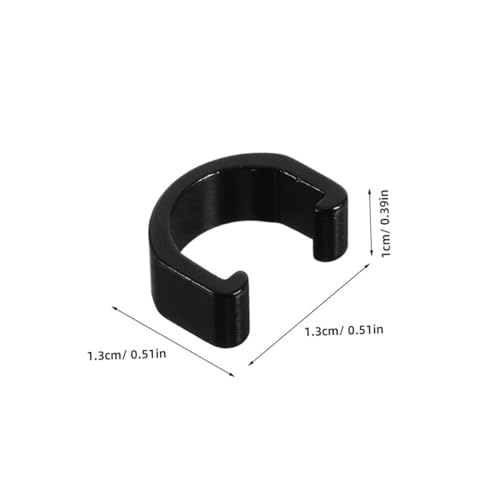 Fijación rápida de cables de freno con clips C HOODANCOS de aluminio para evitar holguras 8