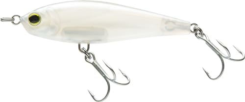 Yo-Zuri 3D Inshore Twitchbait, Slow Sinking, 5-1/4 Inch, 130mm, Pearl