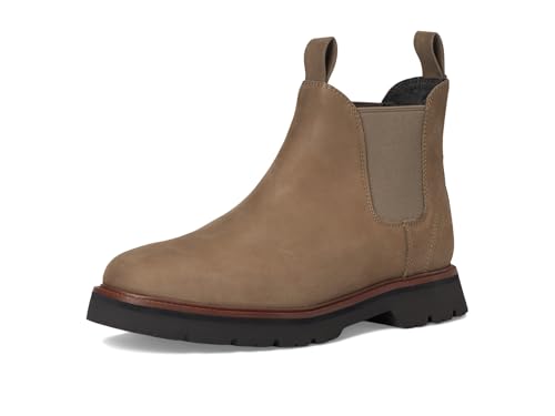 Cole Haan Cole Haan Men's American Classics Chelsea Boots, Morel Nubuck Water Proof/Black, 9-M US