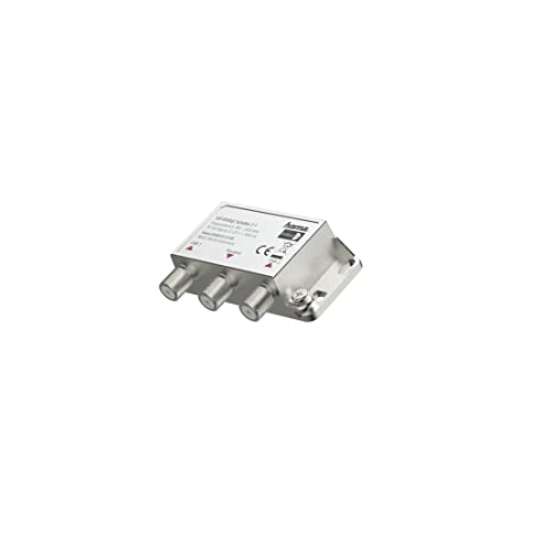 Commutateur SAT-DiSEqC 2 en 1 pour coupler deux satellites sur un seul câble coaxial