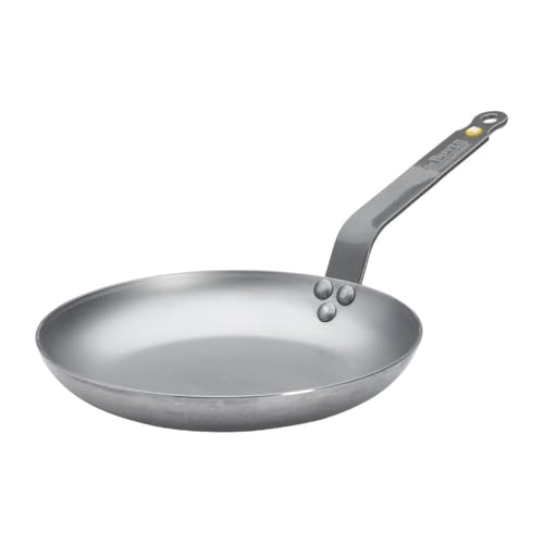 Comparison: Best Pan For French Omelette 2 De Buyer MINERAL B Carbon Steel Omelette Pan - 9.5” Diameter, 7.7” Cooking Surface - PFAS, PFOA & PFOS Free - Made in France