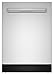 Sharp SDW6726MS 24-inch Stainless Steel Dishwasher, 47 dB Library Quiet, Third Rack, Power Wash Sprayer, 12 Place Settings,