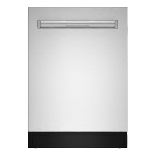 SHARP Smart Dishwasher Works with Alexa. Includes LED Interior lights, Stainless Steel interior, Heated Dry with Fan Assist, Wash Zone cleans half load on either rack, Adjustable Third Rack