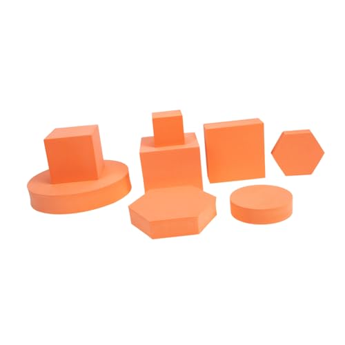 8pezzi Cubi Geometrici Colorata Per Fotografia Props Decorativi Leggeri e Pratici Per Di Gioielli e Cosmetici