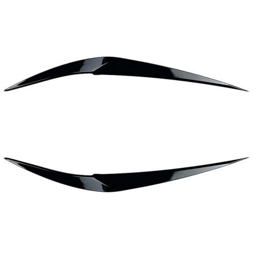 Phares sourcils pour X1 F48 protection et style noir brillant