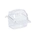 Prevue Pet Products BPV1219 1-Card Hooded Bird Cage Plastic Cup, Colors Vary