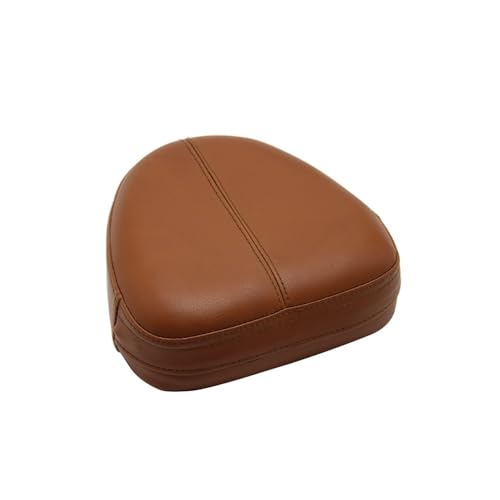 Coussin de repos moto universel selle cuir marron Chopper Cruiser