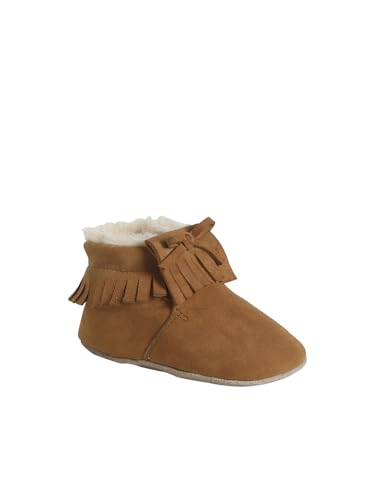 Chaussons en cuir souple VERTBAUDET de qualité supérieure pour bébé