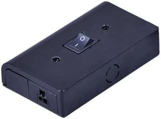 Maxim 53838BK CounterMax Junction Box, Black