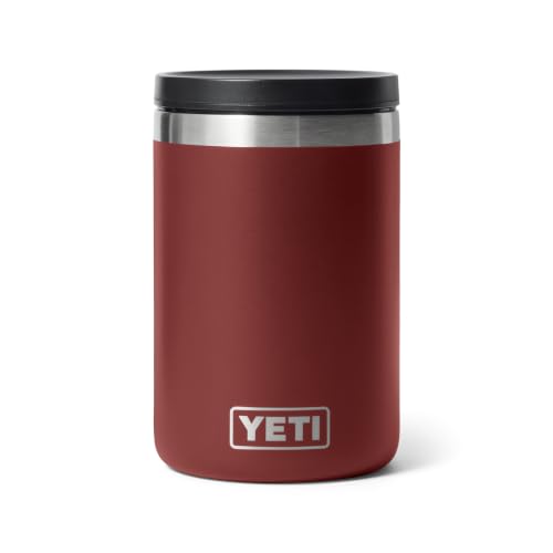 Image of YETI Rambler 16 oz Food Jar, Vacuum Insulated, Stainless Steel, With Airtight Lid, Stag Red