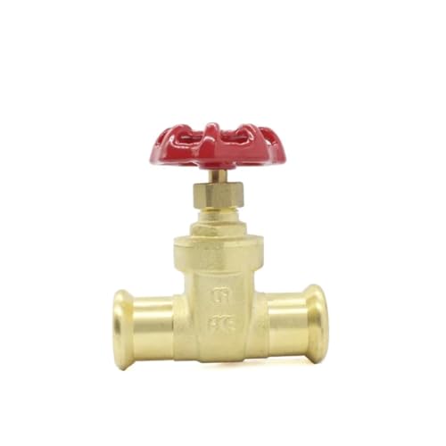Compteur d'eau vanne en laiton 35 mm pour sécuriser l'arrosage du jardin