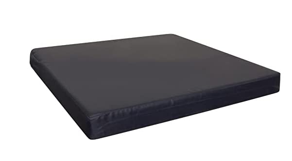 Dazzle Collection ®️ Garden Seat Pads Seat Cushions Waterproof Outdoor Indoor Seat Cushion Rattan Cushion Chair Seat Pads Garden Patio Chair Cushions (50cm x 50cm x 10cm, Navy Blue)