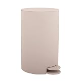 Referencia 134759 PAPELERA OSAKI DE 3L DE CAPACIDAD EN COLOR MARRON CLARO CON PEDAL PARA UNA FACIL APERTURA, FABRICADA EN POLIPROPILENO