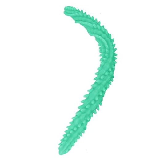 Barra de masaje de gel de sílice suave Verde, 59 cm de largo, 5 cm de diámetro máximo, 560 G de peso