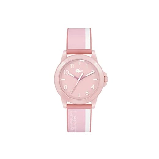 Lacoste Reloj Analógico de Cuarzo Unisex con Correa en silicona Rosa - 2030045