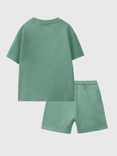 Image of Nap Chief Kids Cotton Official Disney Characters Print Co-Ord Set for Boys & Girls | Half Sleeve T-Shirt & Shorts Set | Soft Casual Summer Wear