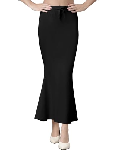 Image of Toochki Stretchable Saree Shapewear Petticoat for Women, Cotton Blended,Petticoat,Skirts for Women,Shape Wear Dress for Sarees