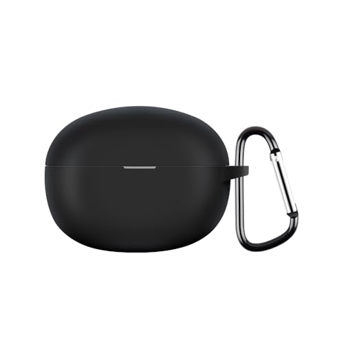 LIUZIHAN Funda para Realme Buds Air 6 Pro, Ultradelgado Silicona Case Cover, Anti-caída, Portátil, Fundas para Realme Buds Air 6 Pro.(Negro)