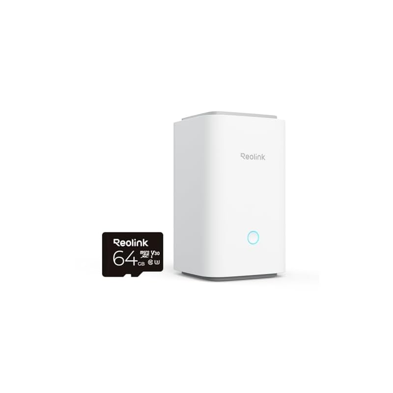 Reolink Home Hub All-in-one Centre, Works Security Cameras, Alarm System, Live View & Playback Up to 4K, Expandable Local Storage with No Monthly Fee,