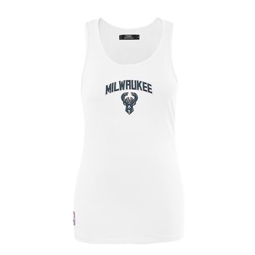Camiseta New York Knicks de Tirantes para Mujer Pro Standard Chenille Relaxed Fit de la NBA