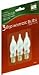 Noma #1079-88 HW3PK C7Fros Flame Bulb